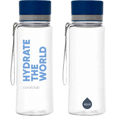 Water bottle EQUA "Hydrate the world"